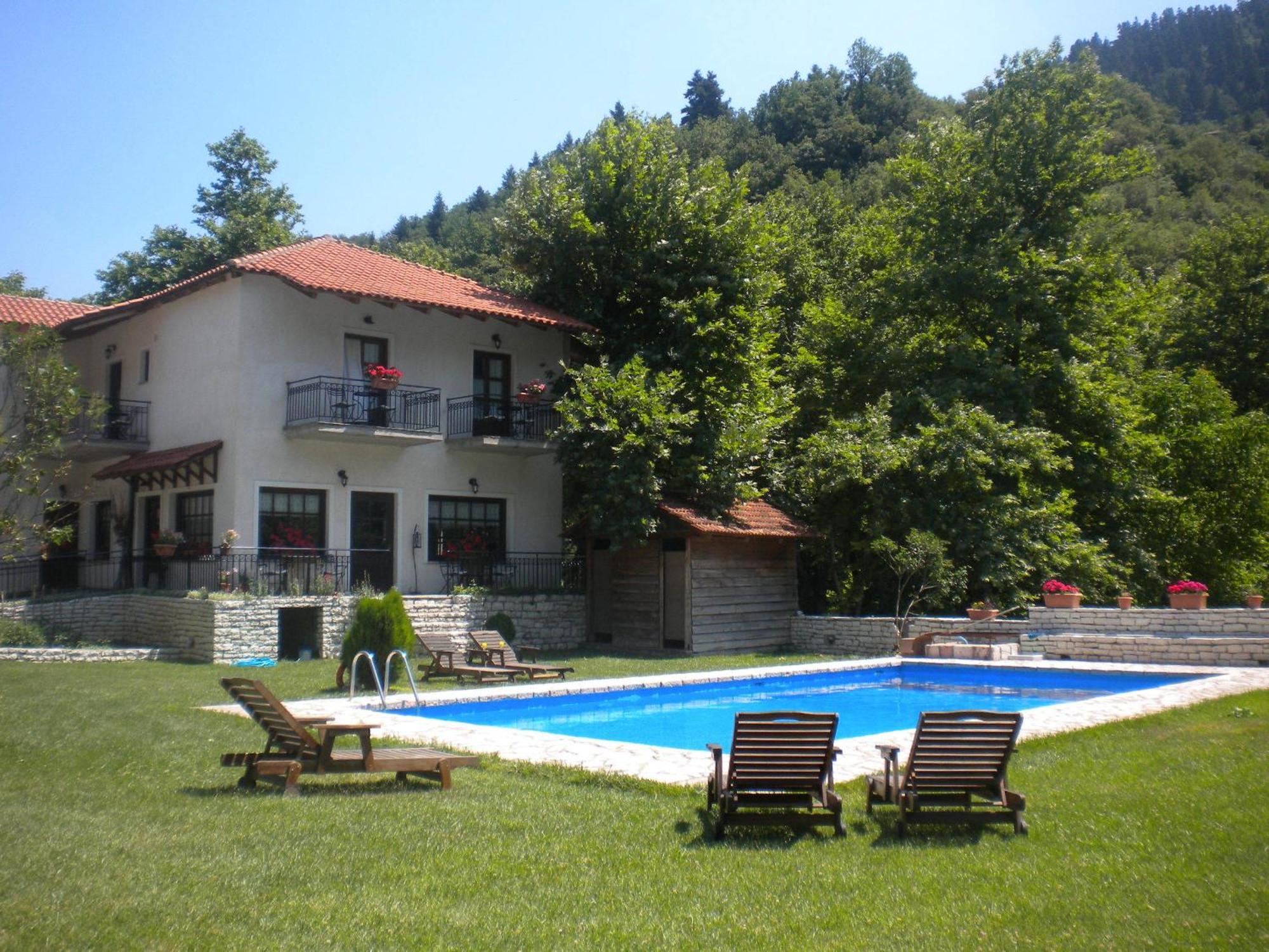 Apartament Agrampeli Mega Chorio Zewnętrze zdjęcie
